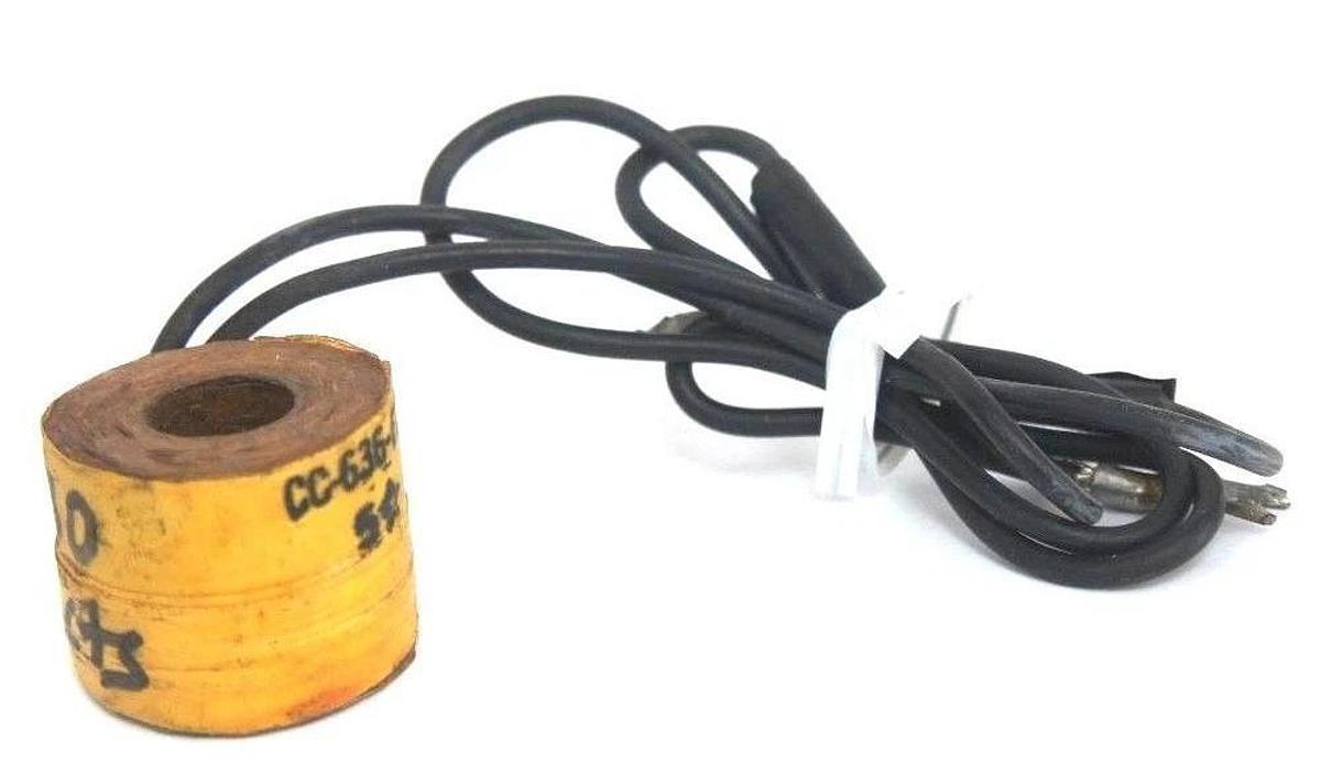 Used PARKER SKINNER CC-636-F24 COIL 708-832 OHMS, CC636F24 (IN BOX)