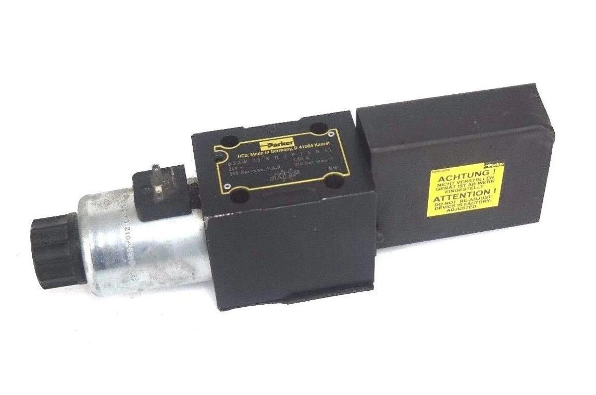 NEW PARKER D3DW 30 B N J P I 5 N 41 VALVE 24V, 1.5A, D3DW30BNJPI5N41