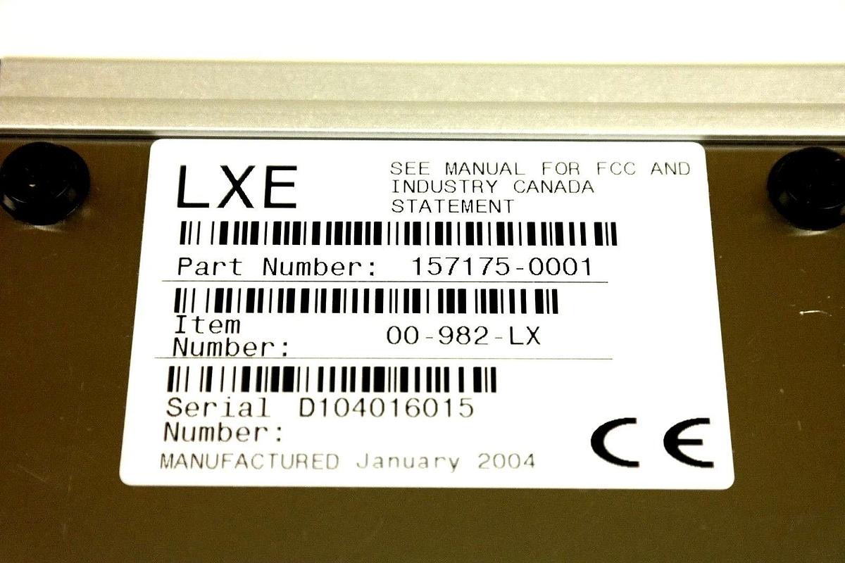 Used NIB LXE 157175-0001 SINGLE SLOT CHARGING DOCK FOR MX2 UNIT 1571750001 00-982-LX