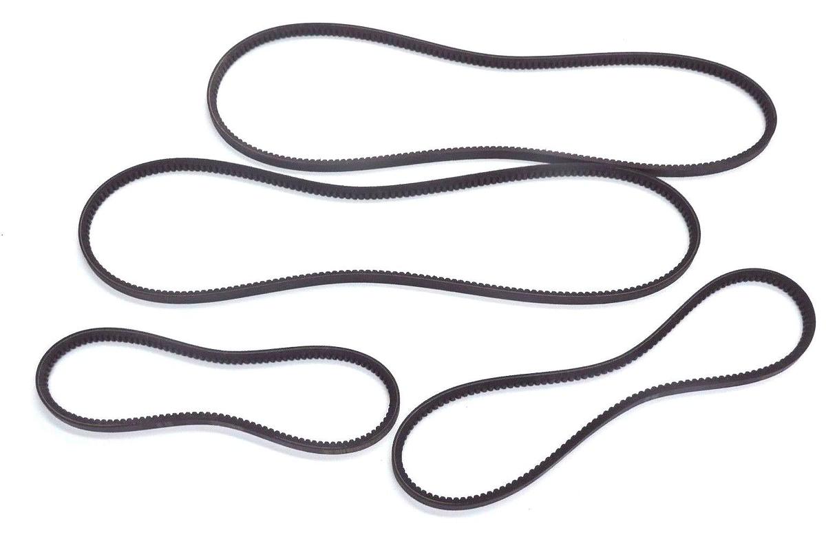 LOT OF 4 NEW GOODYEAR FHP V-BELTS 4L350, 4L280, 4L500, 4L490