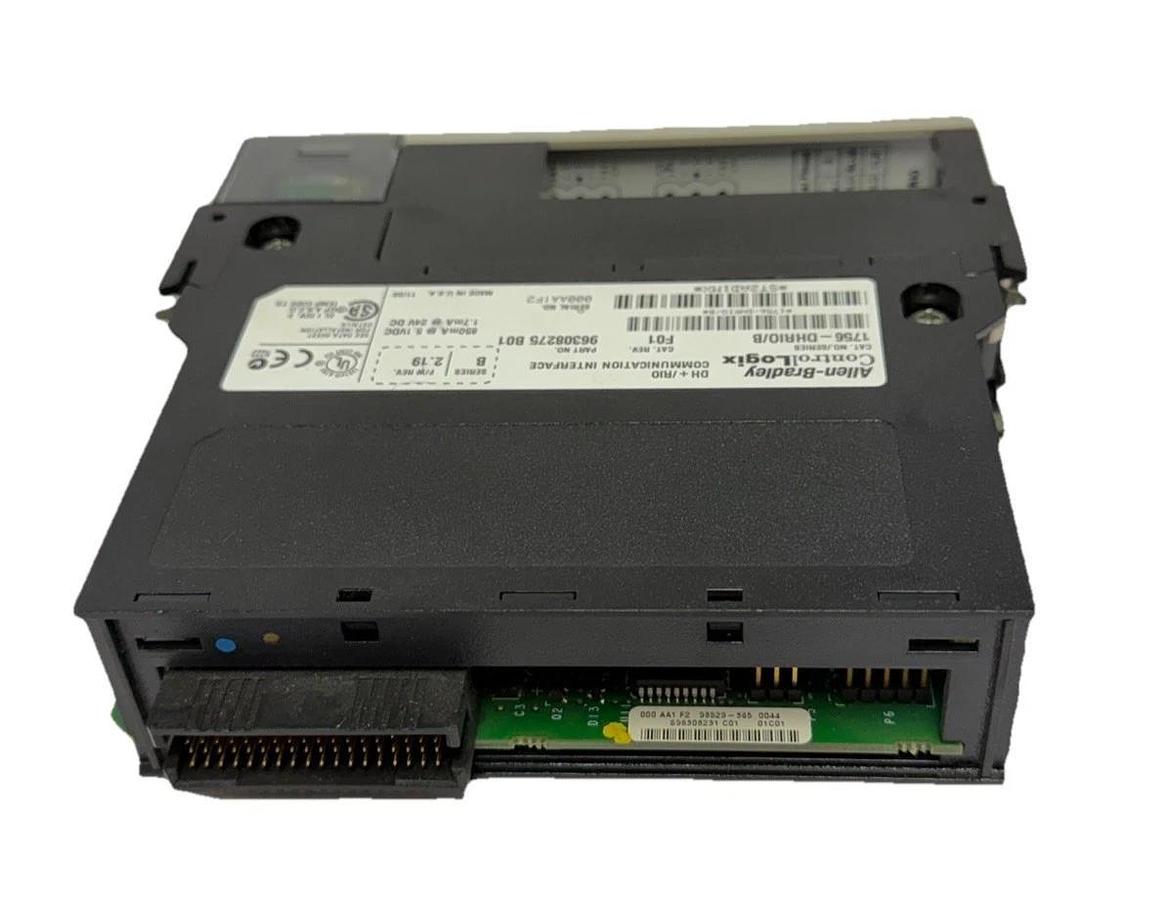 Used ALLEN BRADLEY 1756-DHRIO /B ControlLogix DH+/RIO COMMUNICATION MODULE 1756DHRIO