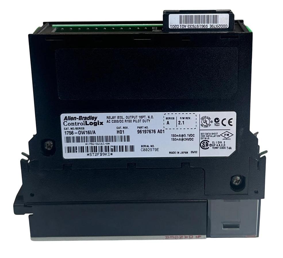 Used ALLEN BRADLEY 1756-OW16I /A ControlLogix 16-PT ISOLATED RELAY OUTPUT MODULE USNP