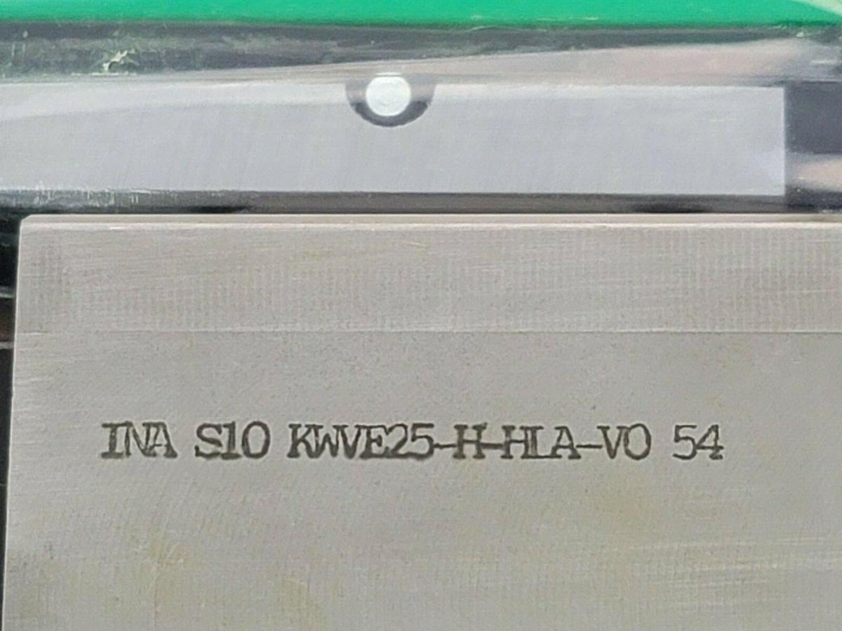 BOX OF 2 NIB INA KWVE25-H-LZV+PP2 LINEAR CARRIAGE BEARINGS 005-286-530