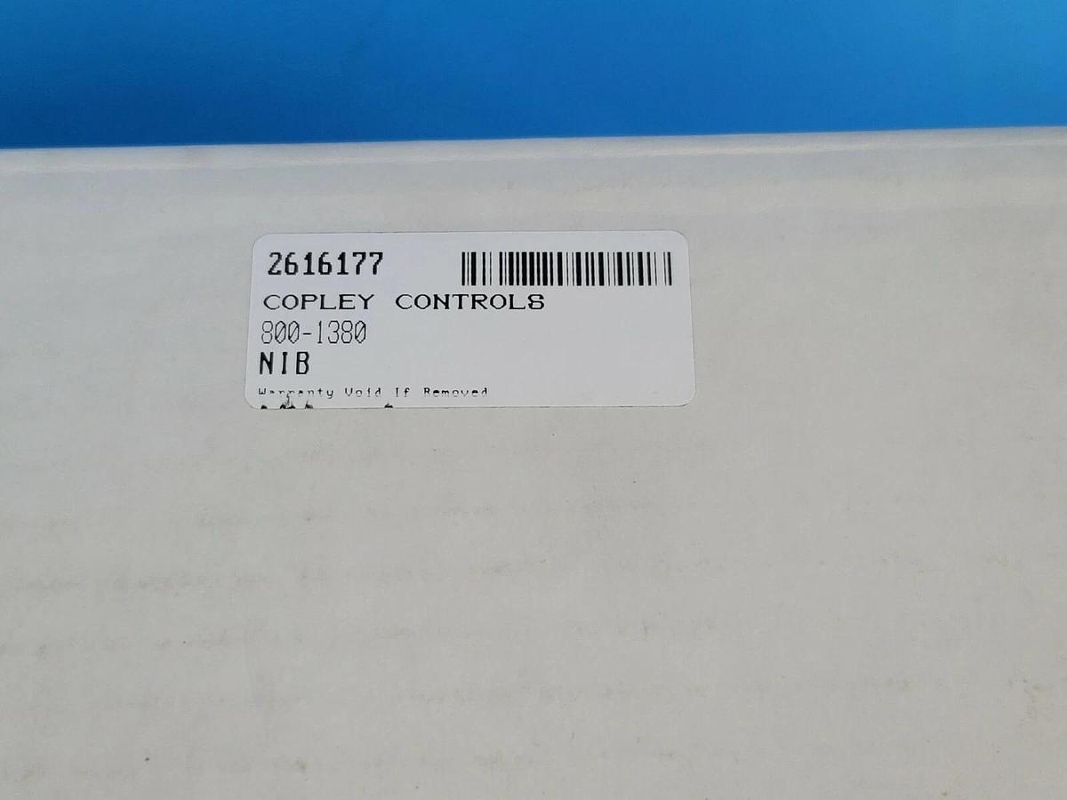 Used NIB COPLEY CONTROLS 800-1380 SERVO AMPLIFIER 8001380