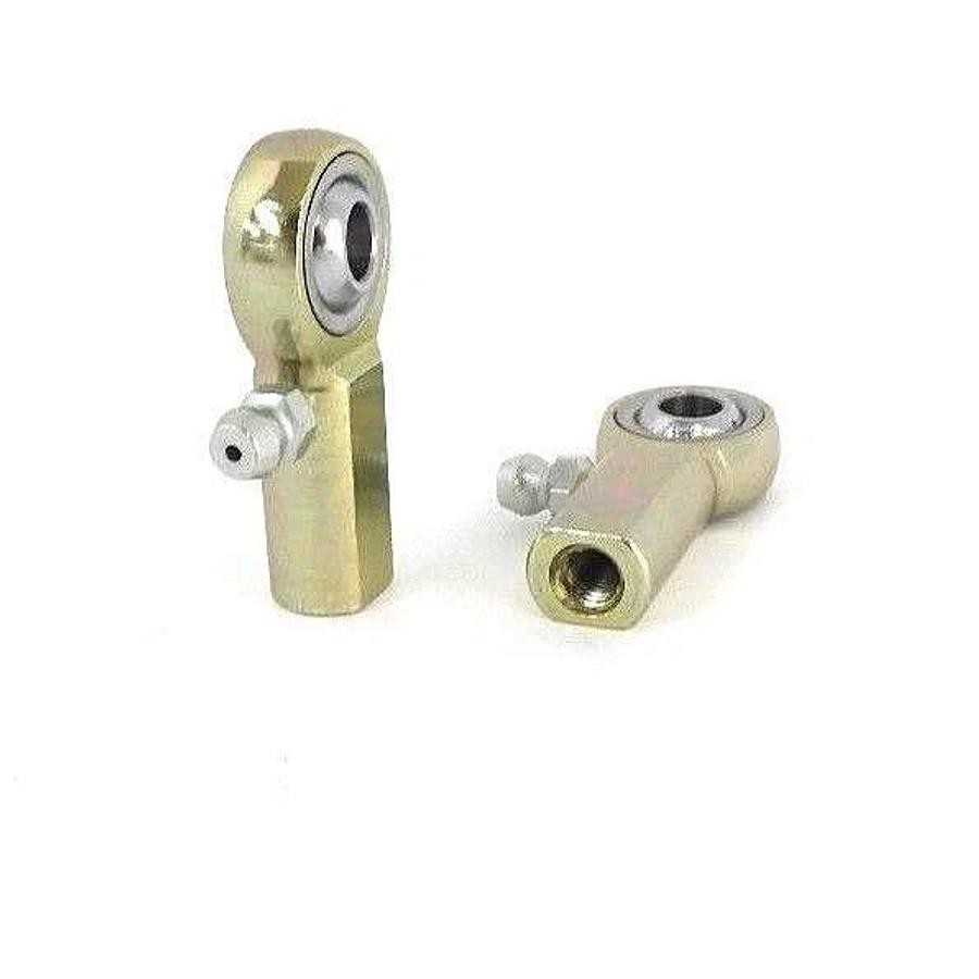 LOT OF 2 NEW AURORA MW-4Z FEMALE RH ROD END MW4Z, .250'' ID, 1/4-28 THREAD