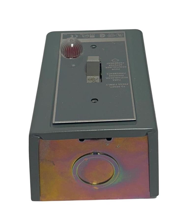 SQUARE D 2510FGJ1P FHP MANUAL STARTER W/ INDICATOR LIGHT TYPE 1 ENCLOSURE NSMP