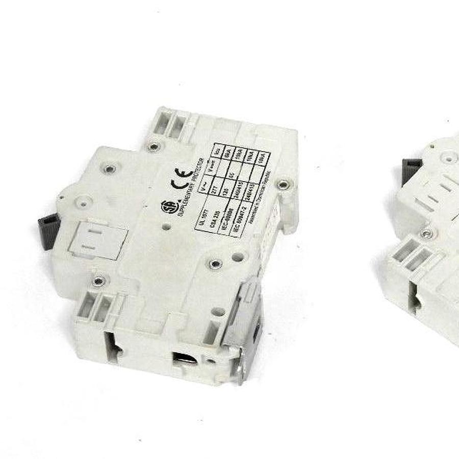Used LOT OF 2 CUTLER HAMMER WMS1D05 CIRCUIT BREAKERS