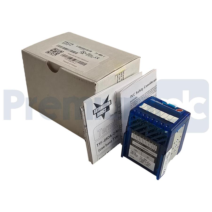 Used FACTS ENGINEERING T1F-08DA-2 TERMINATOR 8-CH ANALOG OUTPUT MODULE 24VDC NSMP