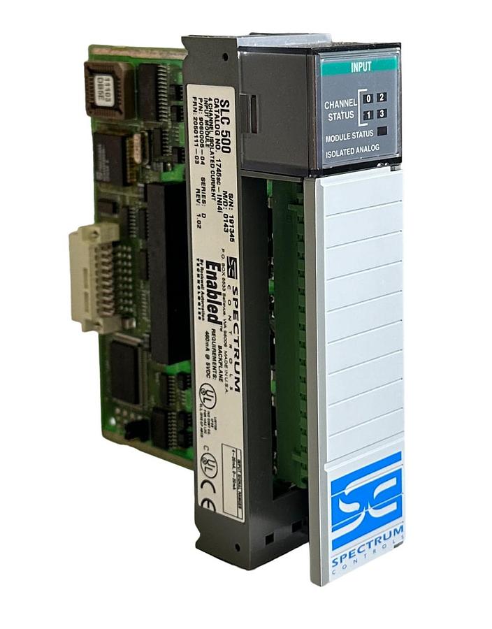 SPECTRUM CONTROLS AB 1746sc-INI4i /D SLC 500 4-CH ISOLATED ANALOG INPUT NSNP