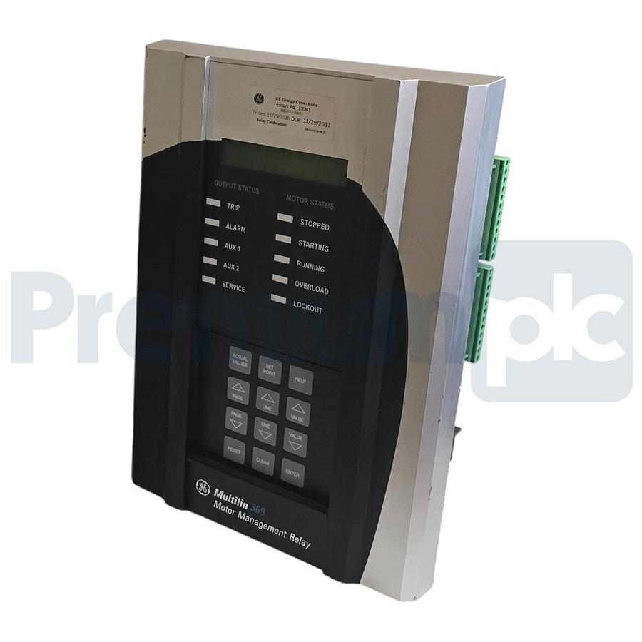 Refurbished GE Multilin 369 Legacy Motor Management Relay Protection 369-HI-R-0-0-0-0-E REP.