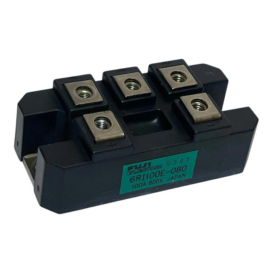 Used Fuji Electric 6RI100E-080 Power Diode Rectifier Module