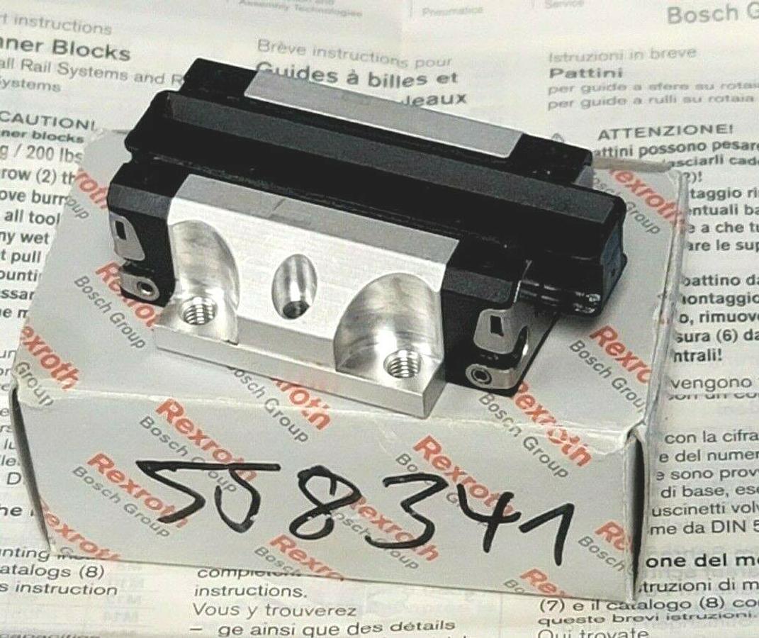 NIB REXROTH BOSCH R163111424 BALL RUNNER BLOCK 1631-114-20