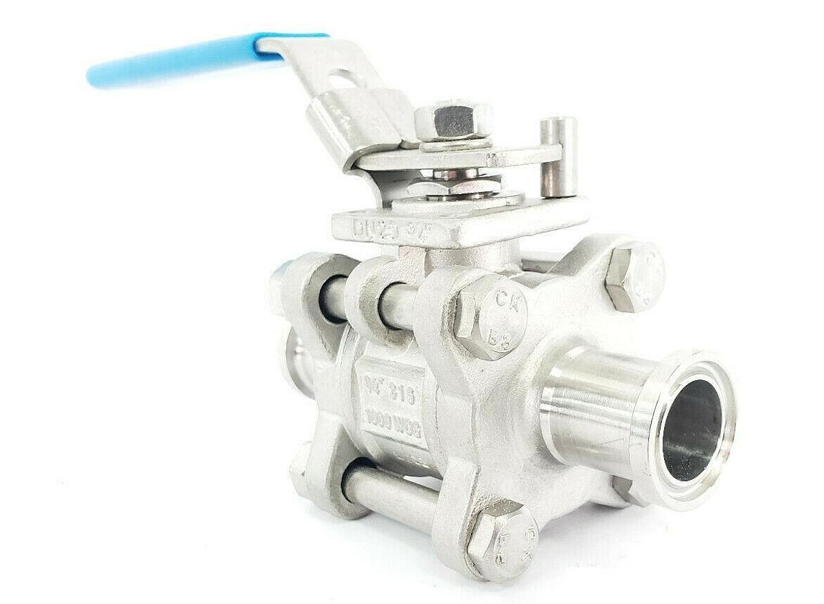Used JENSEN 3/4"-CF8M 1000 WOG 3/4" BALL VALVE 0305