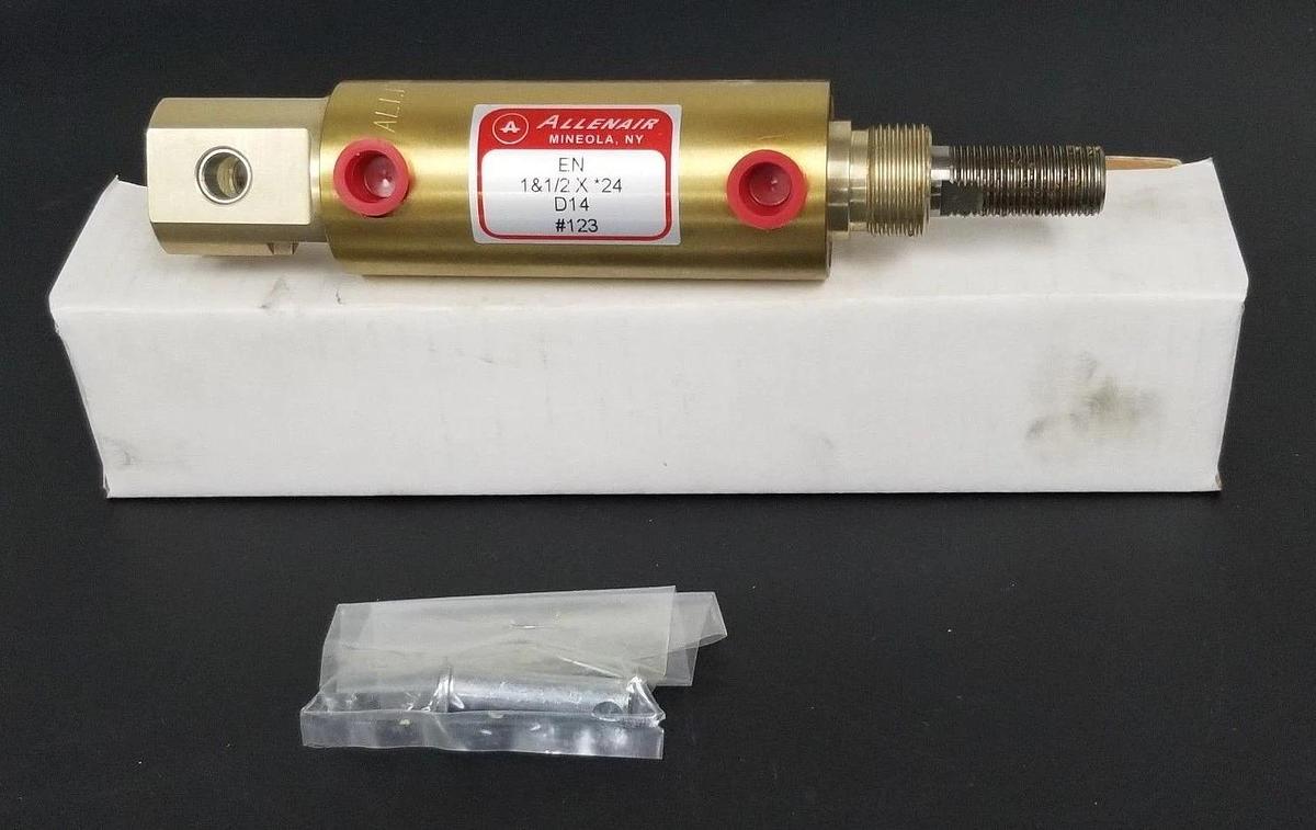 NIB ALLENAIR EN 1&1/2 X *24 D14 #123 PNEUMATIC CYLINDER