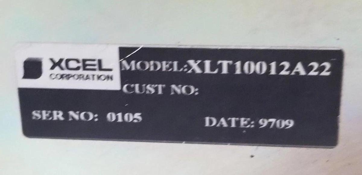 Used XCEL XLT10012A22 COLOR MONITOR SET AC 100V/250V, 50/60HZ