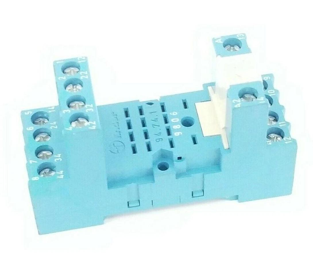 Used FINDER 94.74.1 RELAY SOCKET 94741
