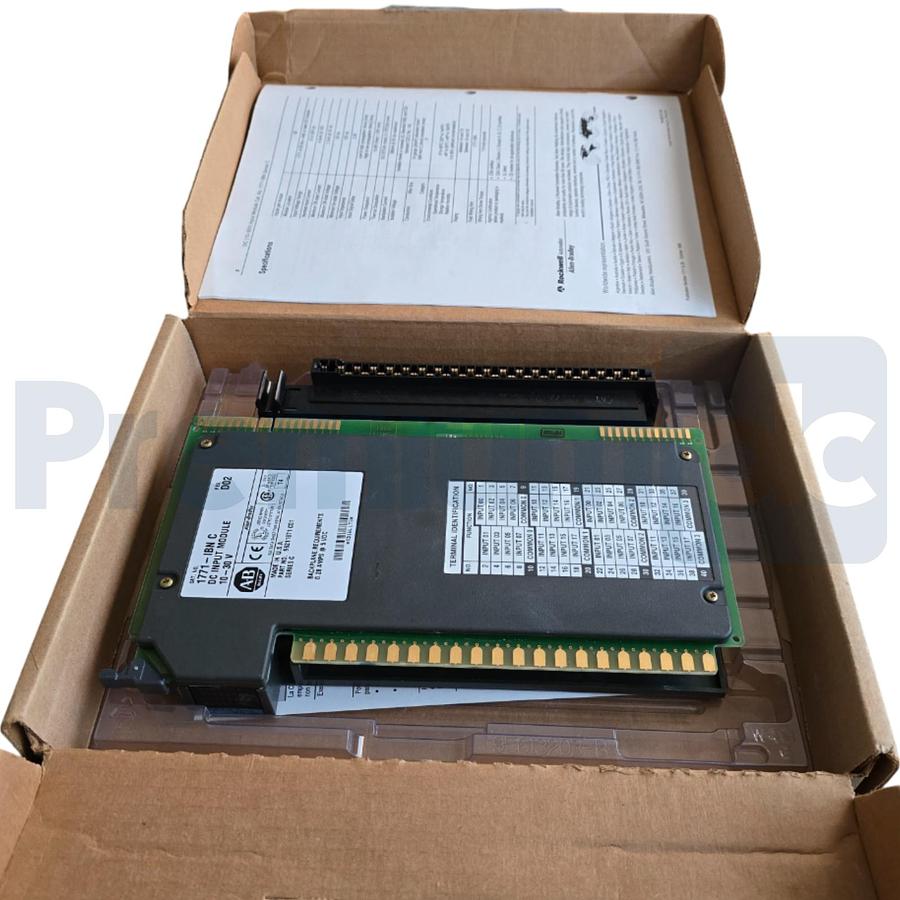 Used ALLEN BRADLEY 1771-IBN /C PLC-5 DC INPUT MODULE 10-30V REV. D02 1771IBN NSMP