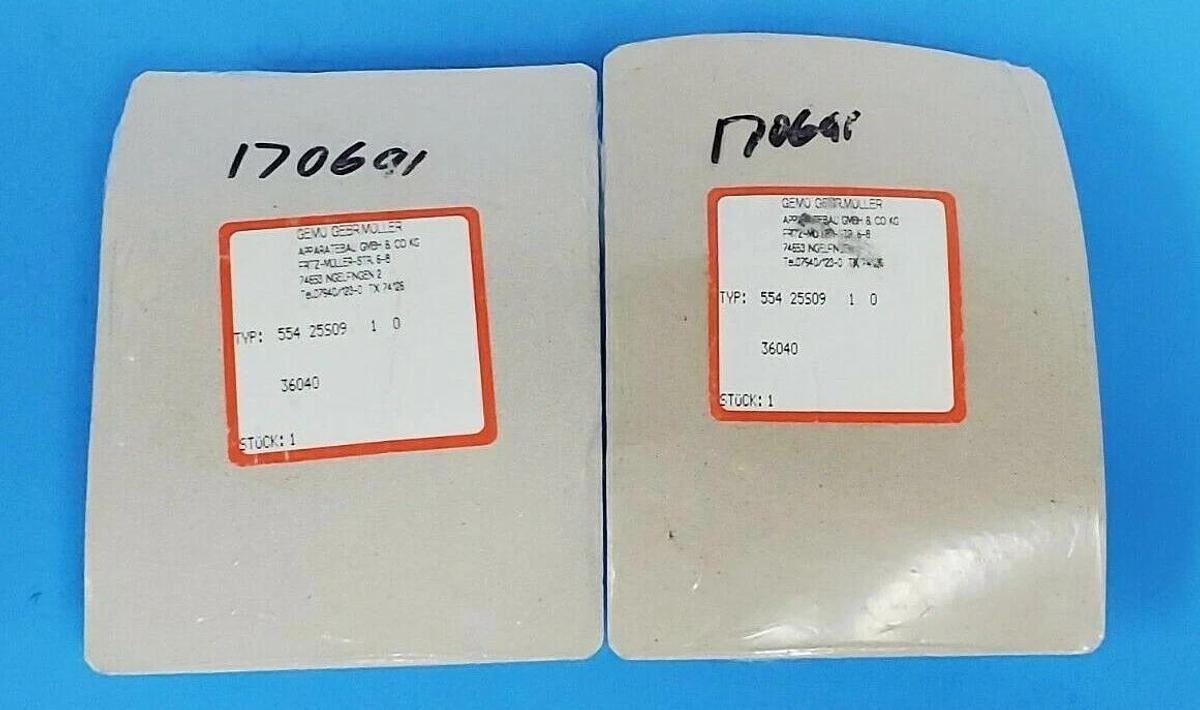 Used LOT OF 2 NEW GEMO TYP: 554 25S09 1 0 KITS 55425S0910, 36040