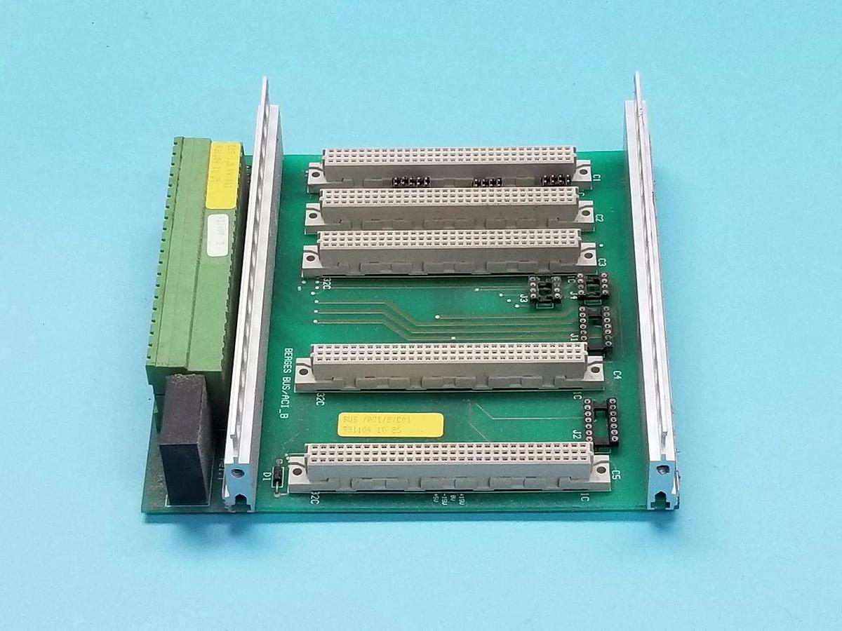 Used BERGES BUS/ACI/B/C01 PC BOARD BUS/ACI_B, 931104 10 25