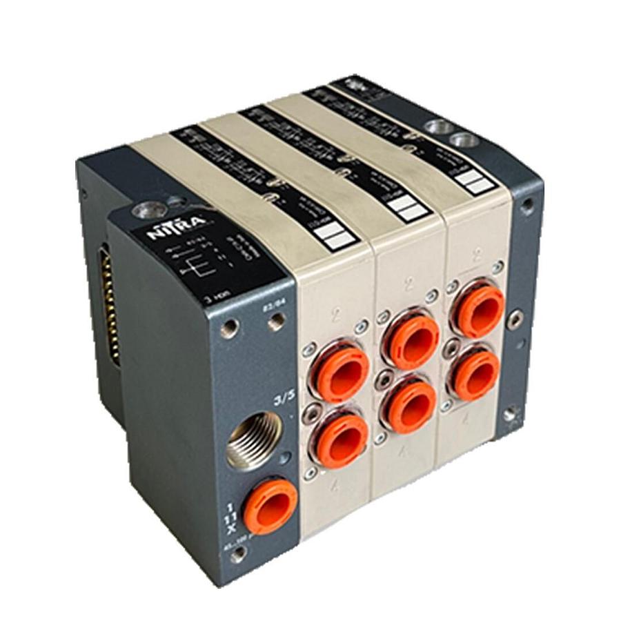 Used AUTOMATION DIRECT NITRA CMV-A1L-4A / CMV-C1X-4X / CMV-C4X MODULAR PNEUMATICS