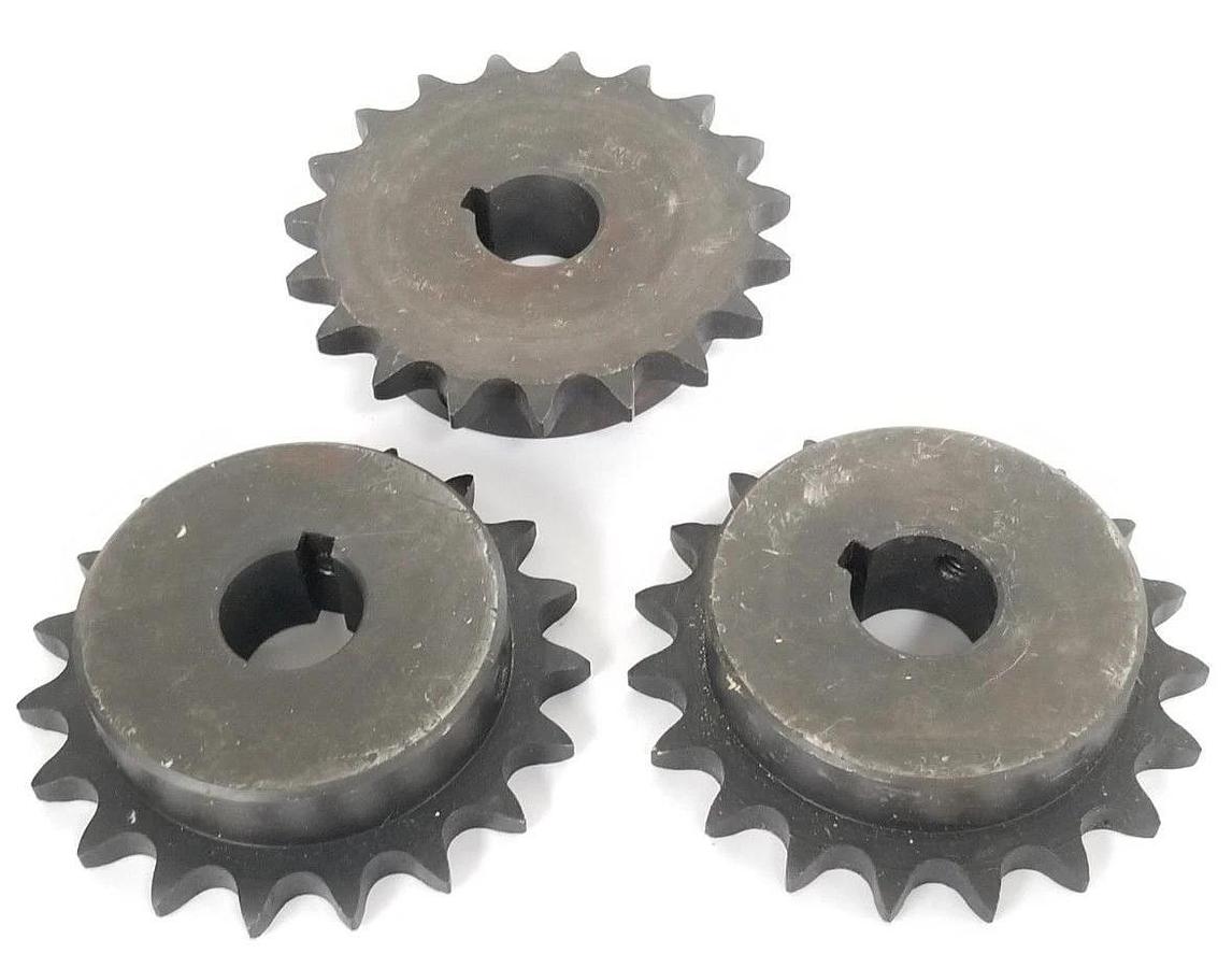 Used LOT OF 3 MARTIN 50B19F 100H SPROCKETS