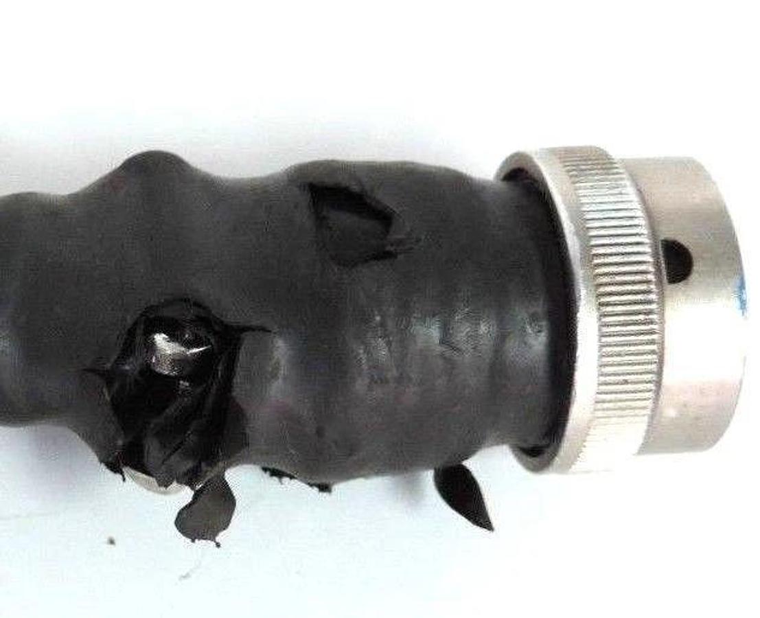 Used TESTRON T-13073-CBL 4PIN MALE-4PIN FEMALE CONNECTOR CABLE ASSEMBLY STRAIGHT