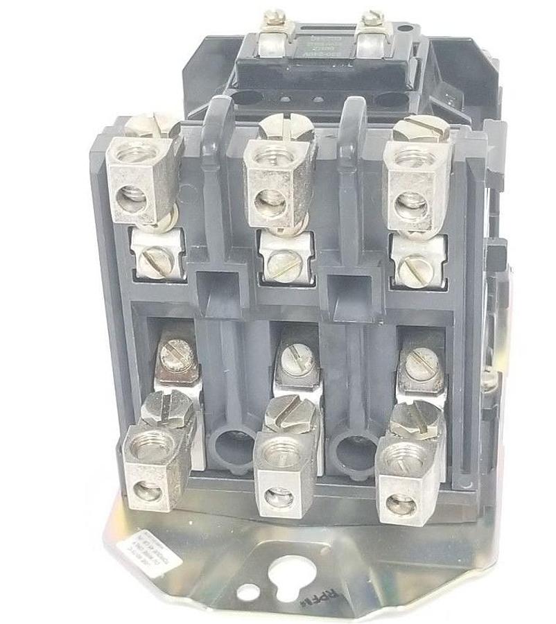Used NIB ALLEN BRADLEY 500L-COA93 AC LIGHTING CONTACTOR 3P, 60A, SER B, 500LCOA93