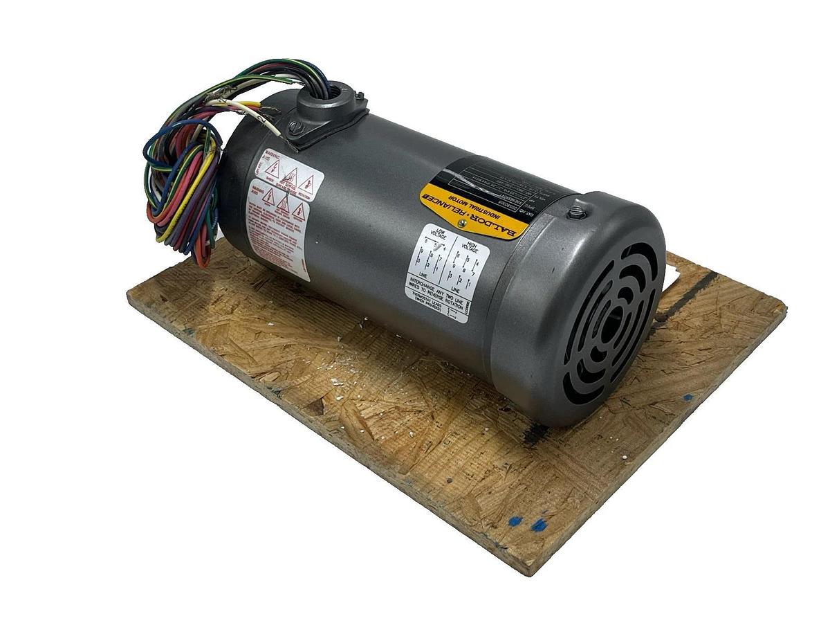 Baldor-Reliance 20580308 Industrial Motor 1/2 HP 1120 RPM 3 Phase 48CZ TEFC
