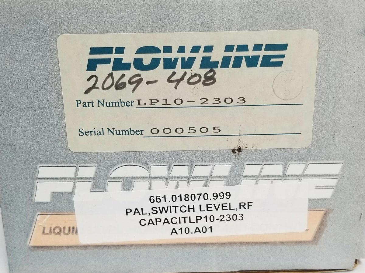 Used NIB FLOWLINE LP10-2303 PAL, SWITCH LEVEL RF CAPACITANCE LP102303