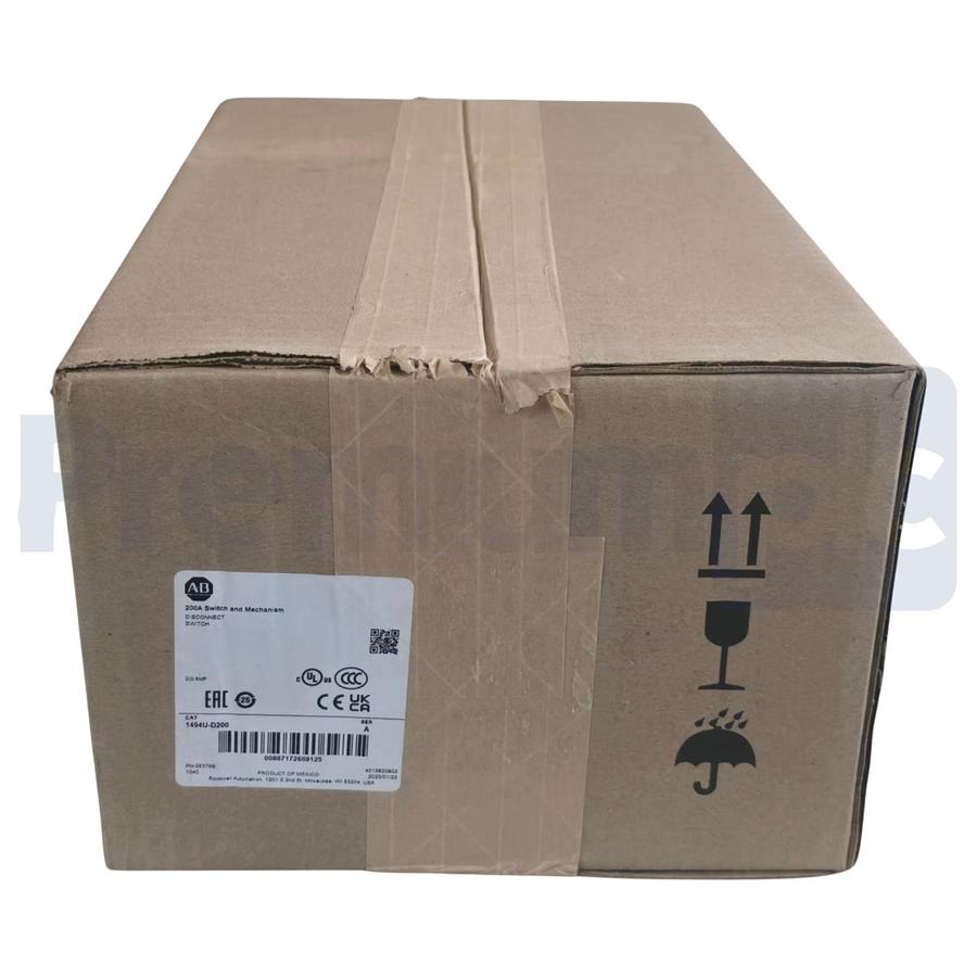 Used Surplus Allen Bradley 1494U-D200 /A Disconnect Switch & Universal Mechanism 200A