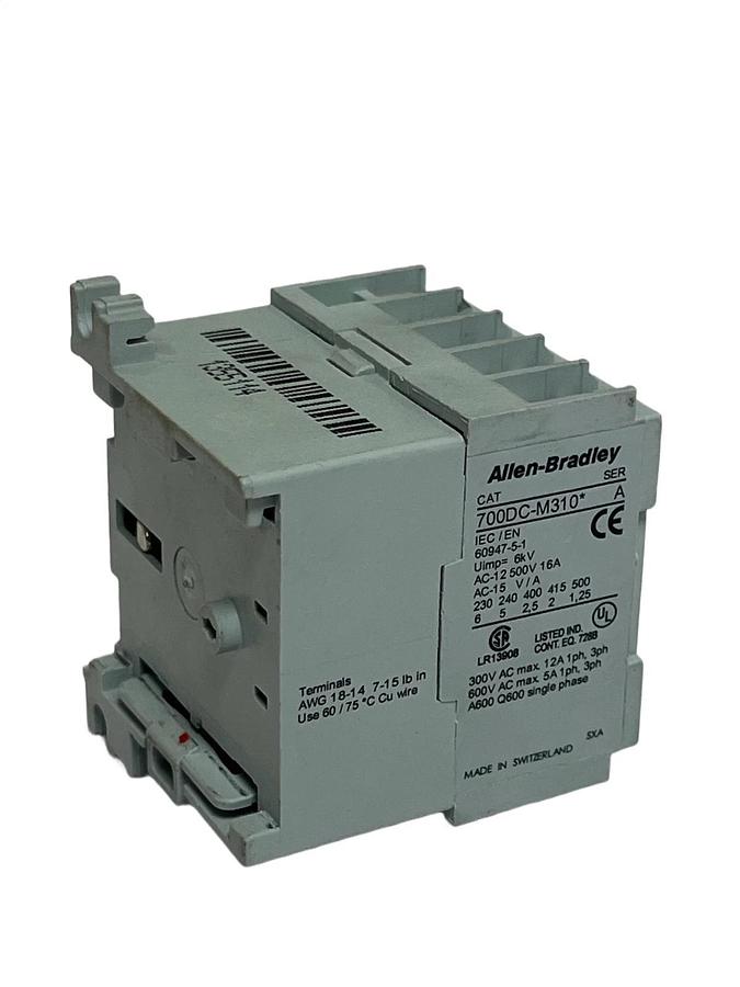 Allen Bradley 700DC-M310 Series A Miniature Control Relay 24V DC - New Surplus