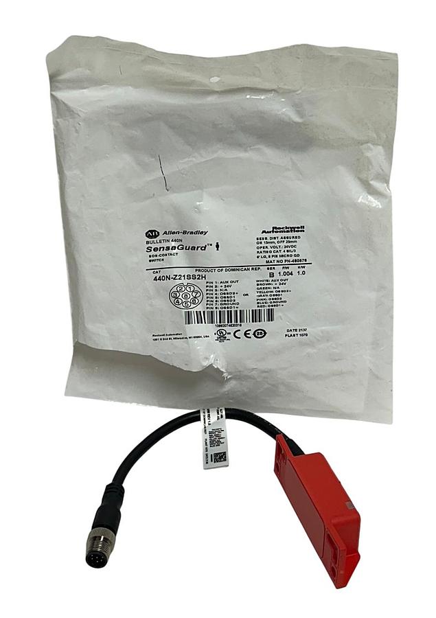 Used ALLEN BRADLEY 440N-Z21SS2H /B SensaGuard NON-CONTACT SWITCH 440NZ21SS2H NSMP *