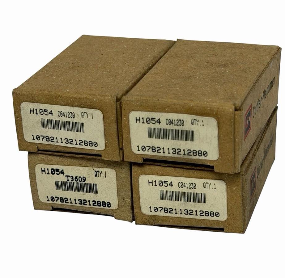 LOT OF 4 NIB CUTLER-HAMMER H1054 OVERLOAD RELAYS