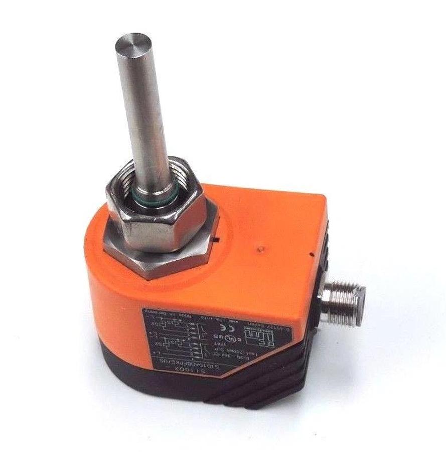 Used NIB IFM EFECTOR SI1002 FLOW MONITOR SID10ADBFPKG/US-100-IPF, U: 20...36V DC