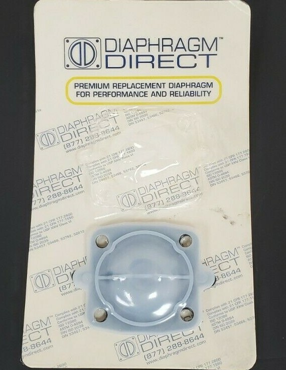 Used NEW DIAPHRAGM DIRECT P/N: DD10-ITFM SIZE: 1'' / DN 25 MAT: TFM/EPDM DIAPHRAGM
