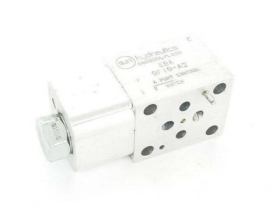 Used SUN HYDRAULICS EBA 9F19-A2 HYDRAULIC MANIFOLD VALVE