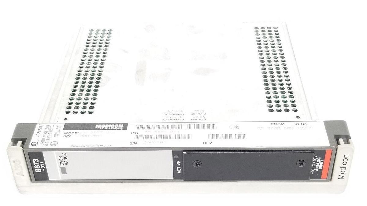 Used MODICON AS-B873-011 INPUT MODULE ASB873011