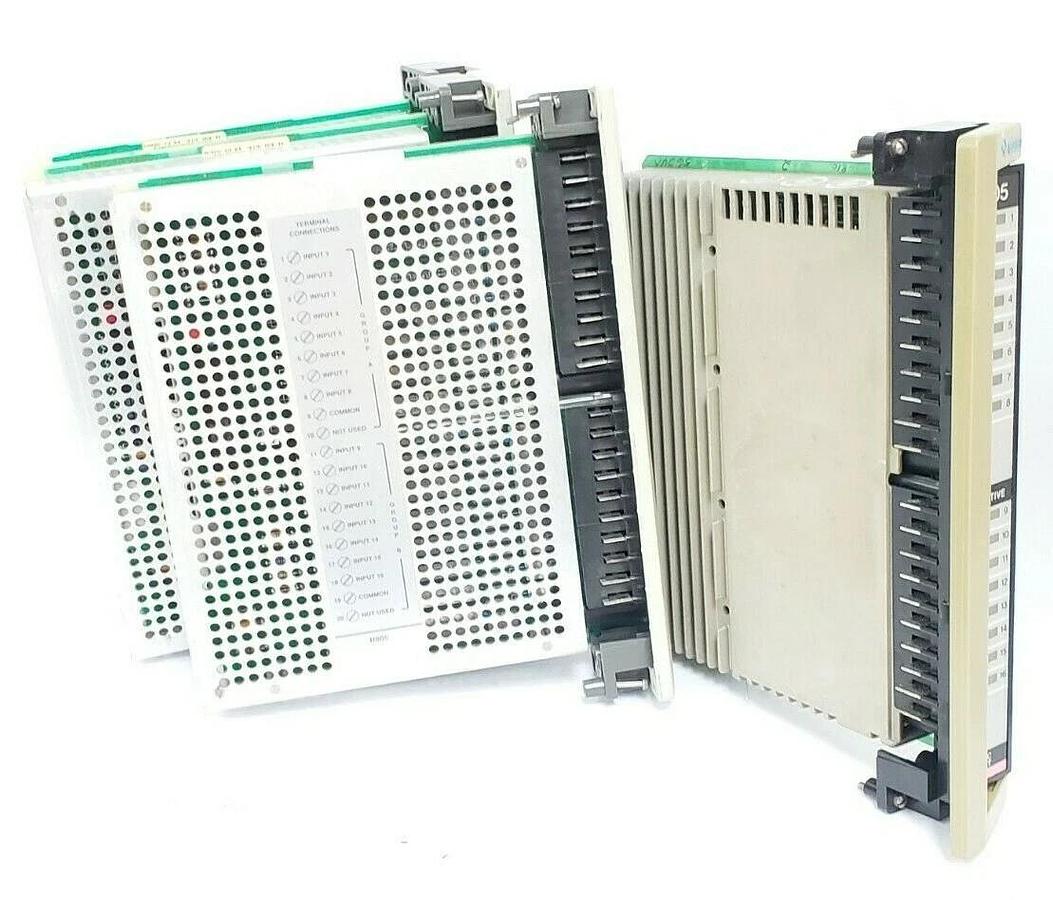 Used LOT OF 4 GOULD / MODICON AS-B805-016 INPUT MODULES 800 I/O 115VAC 16PT