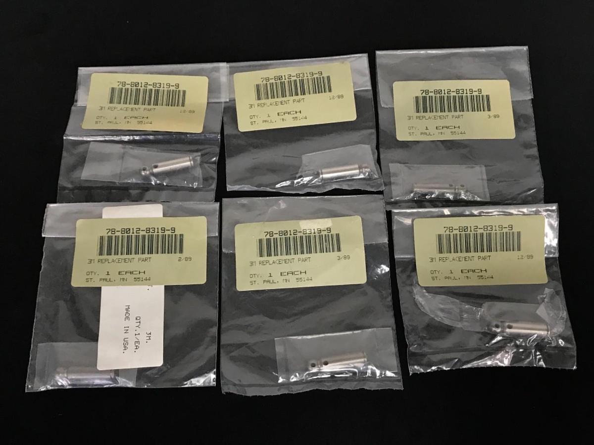 Used LOT OF 6 NEW 3M REPLACEMENT PART: 78-8012-8319-9