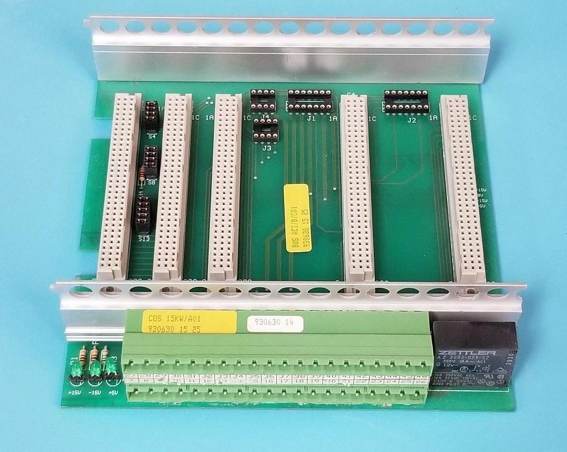 Used BERGES BUS-ACI/B/C01 PC BOARD MODULE 930630 15 25 , COS-15KW/A01 , BUS/ACI_B
