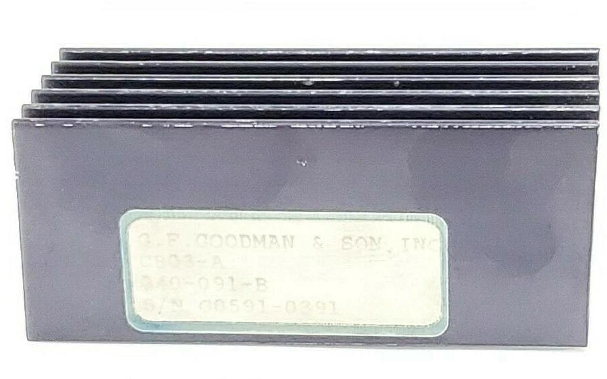Used G.F. GOODMAN & SON CB03-A MODULE 040-091-B