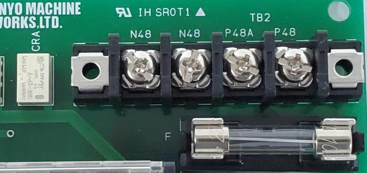Used NEW SANYO MACHINE WORKS IH SR0T1 RELAY IF (JIG) BOARD (CCM-4812SF)
