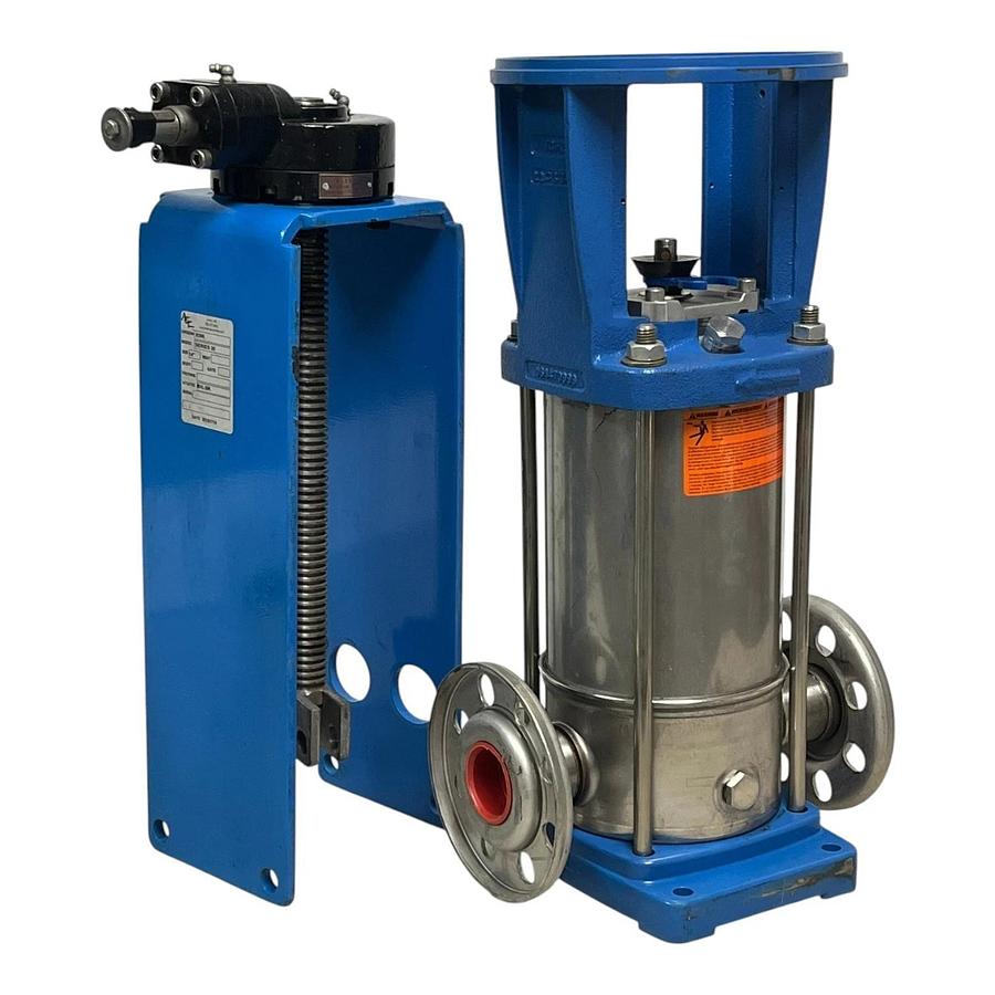 Goulds 10SV6FB30 e-SV Vertical Multistage Pump End w/ American Controls Stand