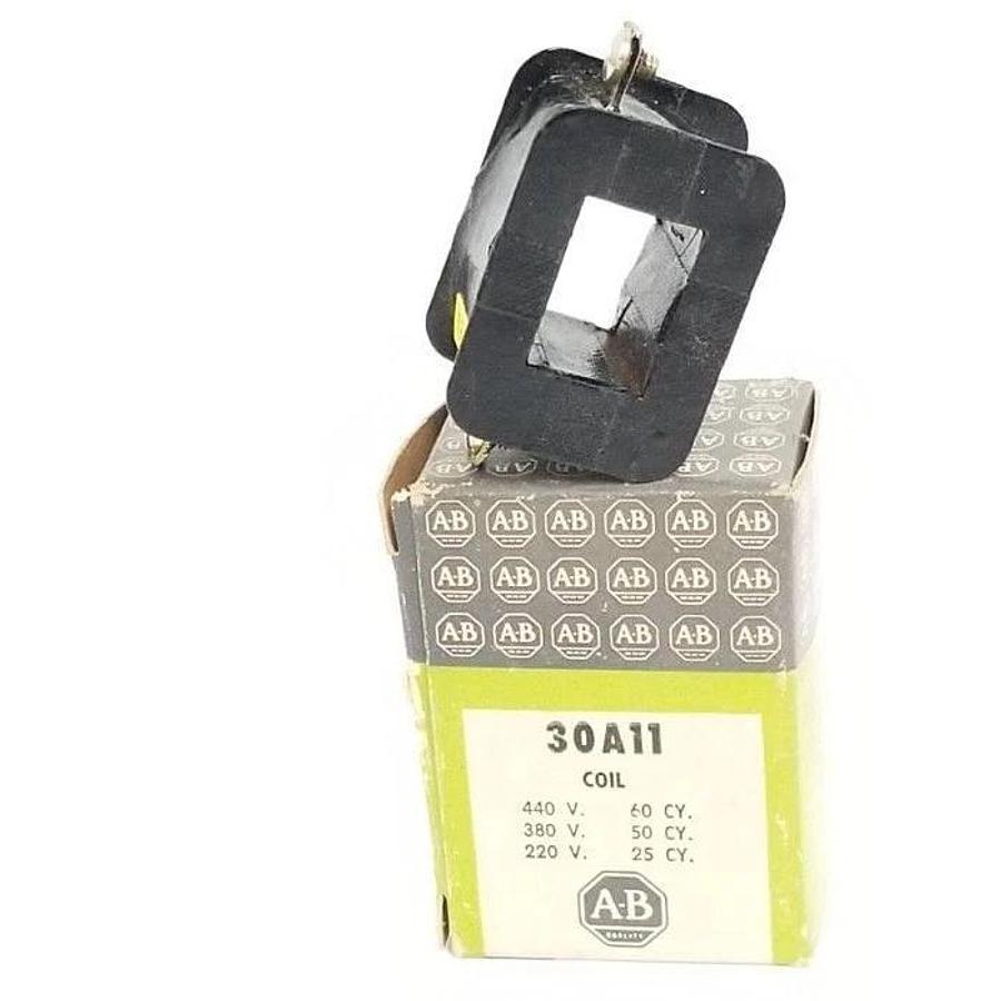 Used NIB ALLEN BRADLEY 30A11 COIL 440V 60CY, 380V 50CY, 220V 25CY
