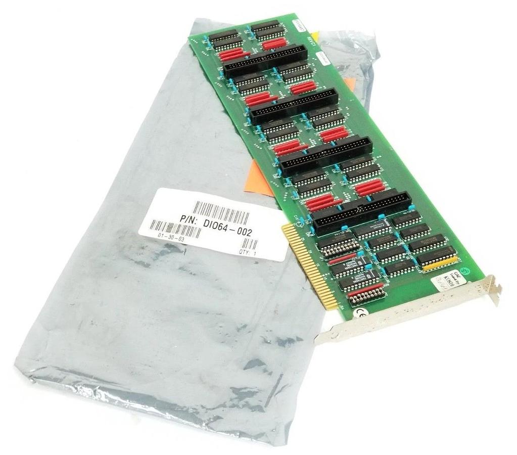 Used ACCES IO PRODUCTS IOD-64/S02 ISOLATED I/O BOARD 32ZDIO64-00 REV. C 01110457