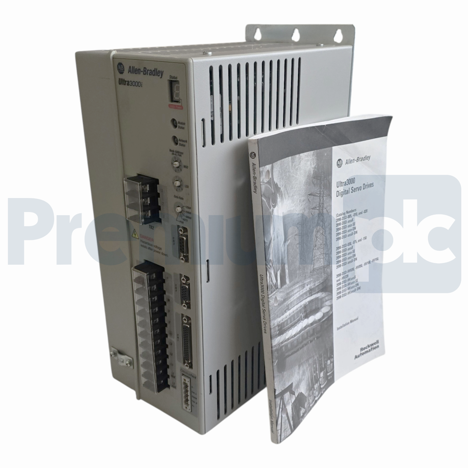 Used Allen Bradley 2098-DSD-HV050X-DN /B Ultra3000i Servo Drive 3Ph/460V F/W V1.52