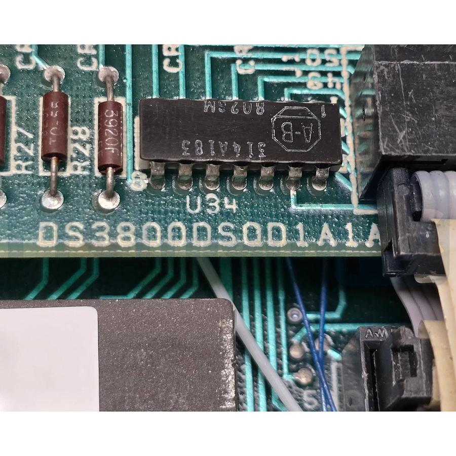 Refurbished GE DS3800HSQD Speedtronic Mark IV Sequencer Board w/DS3800DSQD & DS3800DSQE REP.