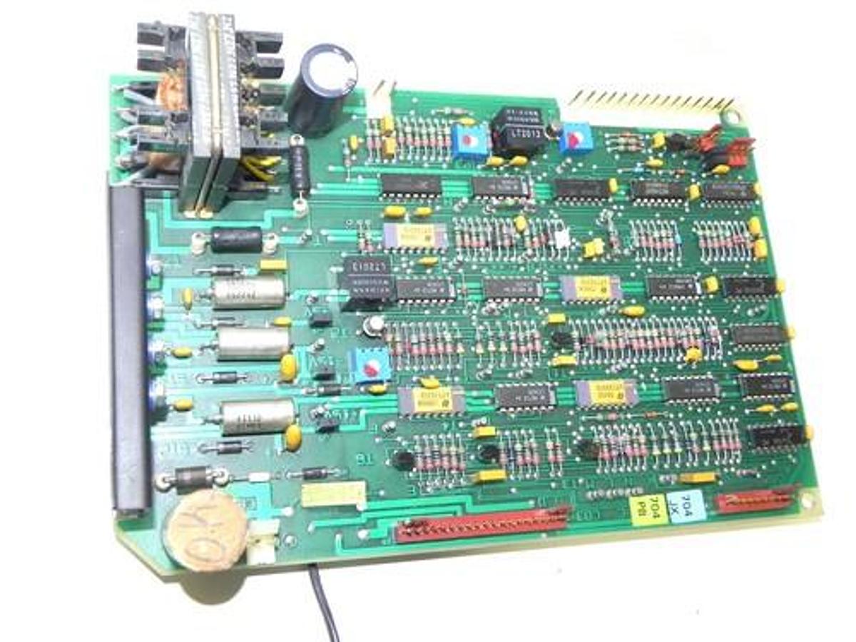 Used BOBST 704-1091-03 PC BOARD W/ PPI 22-B-7020 CONTROL CARD 704109103