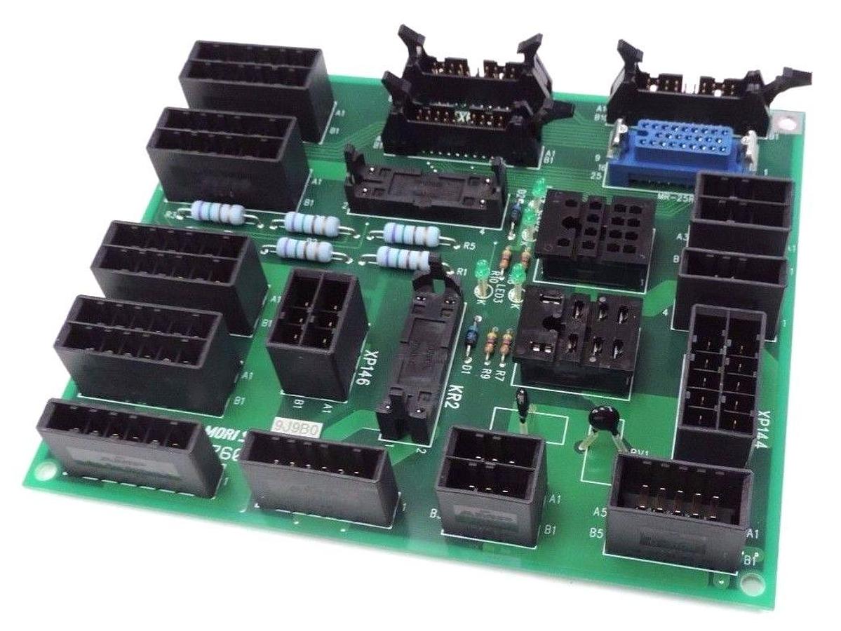 Used NEW MORI SEIKI E76044A BESTACT RELAY BOARD E76044A01, AP-DTP-DL