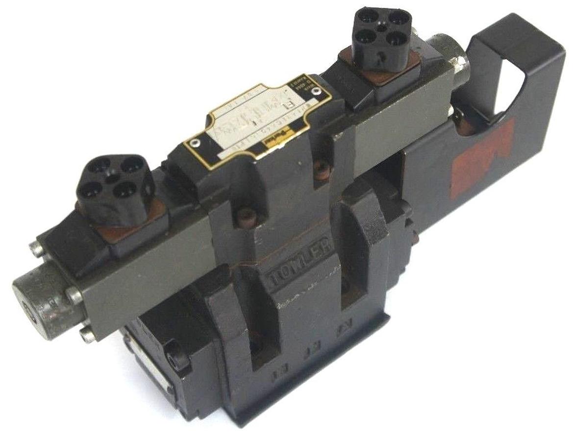 Used PARKER WPL43ECA493C1P10 SERVO SOLENOID VALVE WPL43ECA493